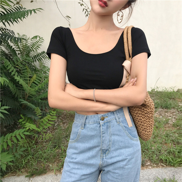 Tricou casual dama in cinci culori