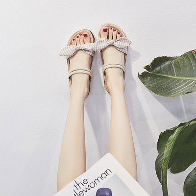 Alkalmi női szandál szalaggal, három színben