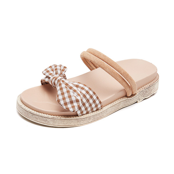 Alkalmi női szandál szalaggal, három színben