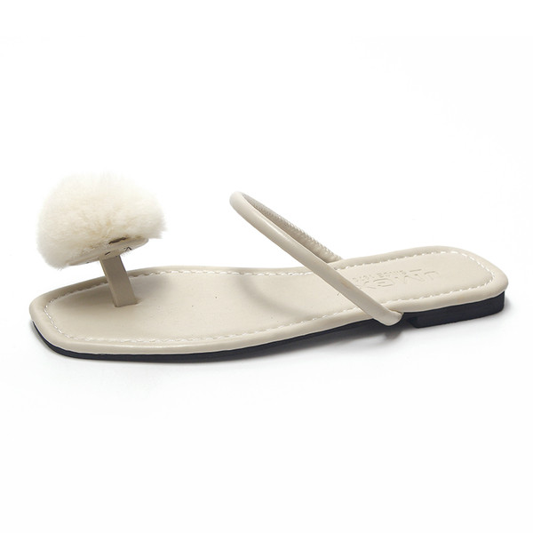 Női modern papucs három színben pehelytal