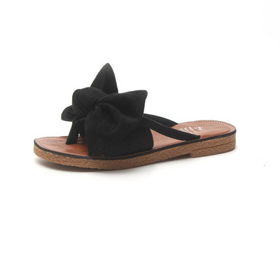 Modern női papucs több színben, eco velúr szalaggal