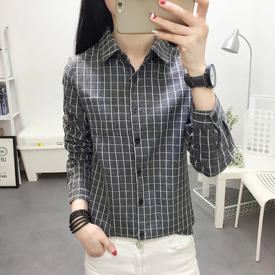 Női kockás ing négy színben