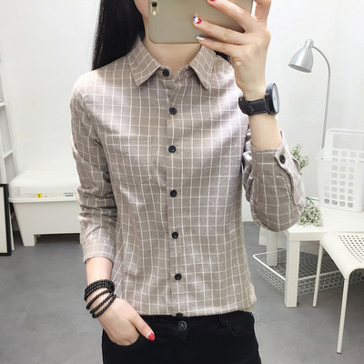 Női kockás ing négy színben