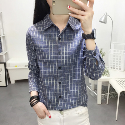 Női kockás ing négy színben