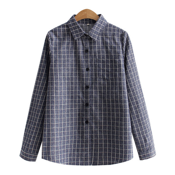 Női kockás ing négy színben