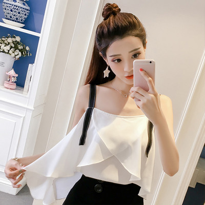 Női modern felső - széles modell két színben