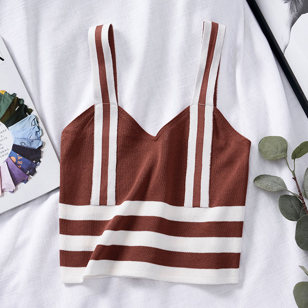 Női modern rövid akasztófelső több színben