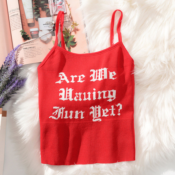 Дамски ежедневен потник с надписи в няколко цвята