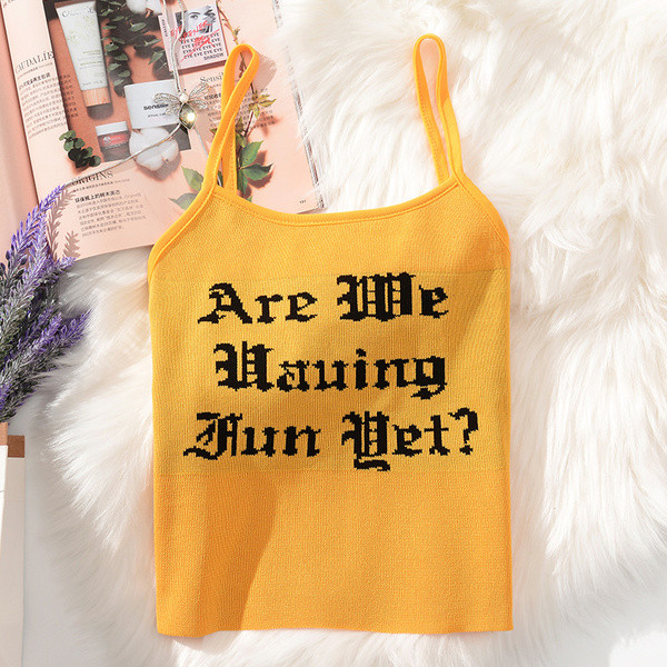 Дамски ежедневен потник с надписи в няколко цвята