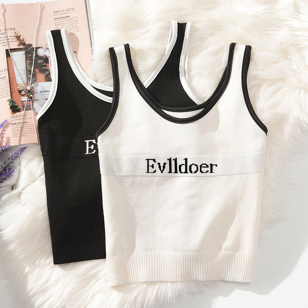 Női up-to-date felső több színben felirattal