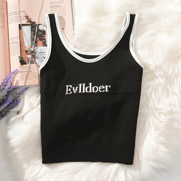 Női up-to-date felső több színben felirattal