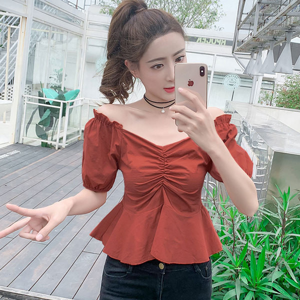 Modern női rugalmas blúz több színben