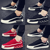 Férfi tornacipők érdekes modellekben fekete, szürke és piros színben