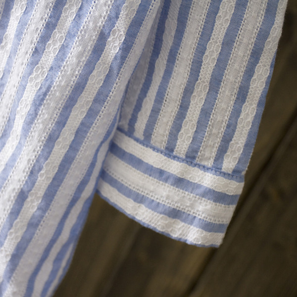 Alkalmi női csíkos ing három színben