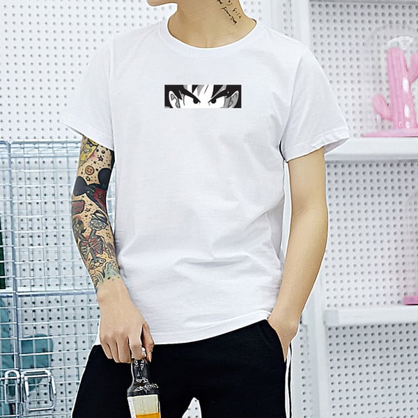 Tricou modern pentru bărbați cu aplicație în patru culori