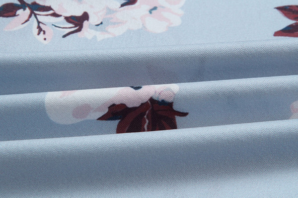 Rochie de dama sport-eleganta cu motive florale