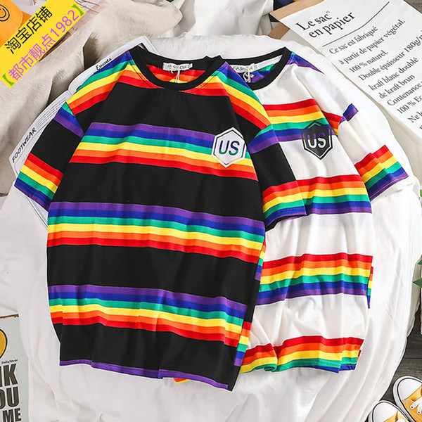 Tricou pentru bărbați cu mâneci scurte și decolteu O în două culori