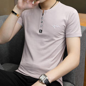 Alkalmi férfi póló gombokkal, három színben