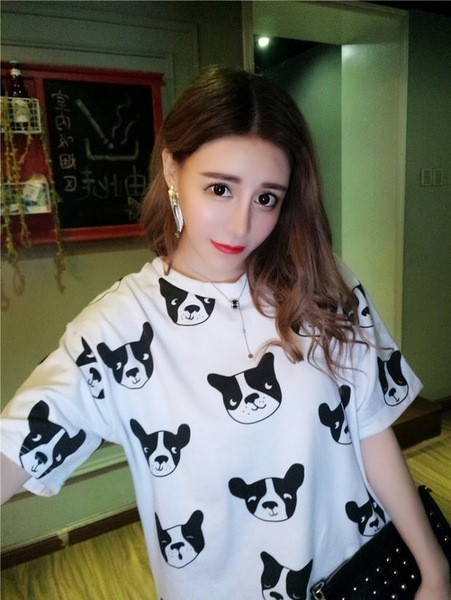 Alkalmi női ruha fehér és rövid ujjú