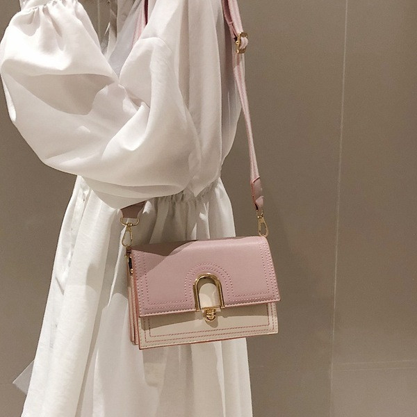 Geanta de dama eleganta cu inchidere metalica in mai multe culori