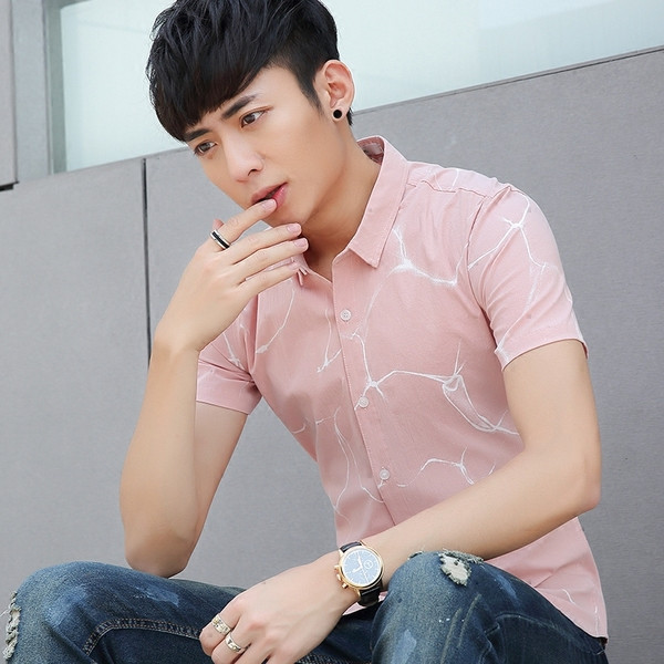 Elegáns férfi ing Karcsú modell két színben