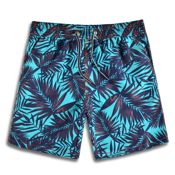 Férfi fürdőruha virágos motívumokkal