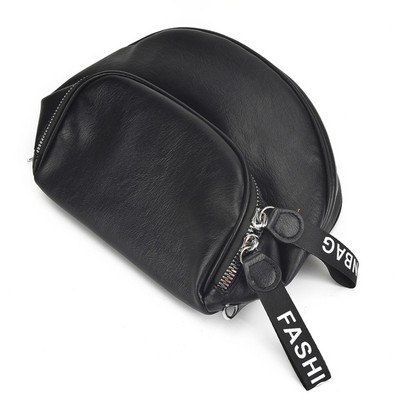 Aktuális férfi táska eko bőrből fekete színben