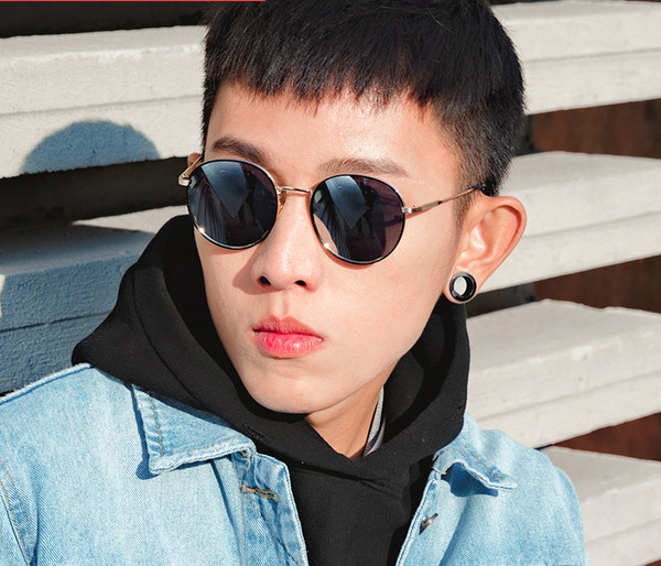 Ochelari rotunzi moderni pentru barbati in mai multe culori