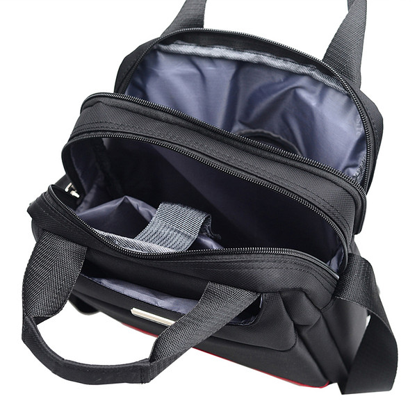 Modern férfi táska két színben, hosszú és rövid füllel