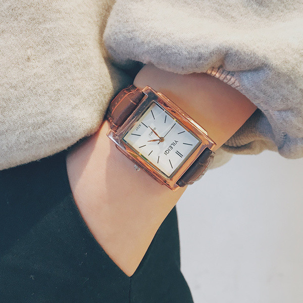 Ceas de bărbați elegant, cu element metalic și curea din piele