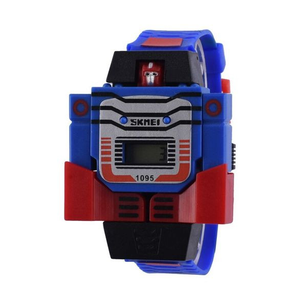 Modern férfi karóra gumi szíjjal, különböző színekben