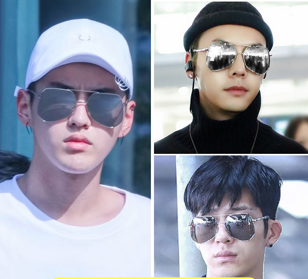 Stílusos férfi napszemüveg több színben