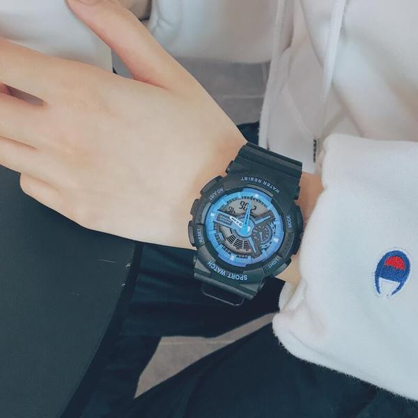 Sport férfi vízálló karóra több színben