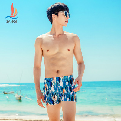 Modern férfi fürdőruha típusú boxerek többféle színben