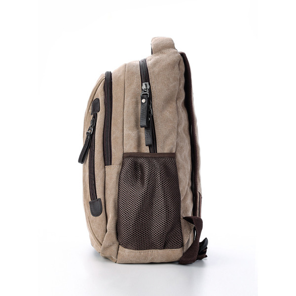 Rucsac zilnic pentru bărbați cu emblemă în două culori