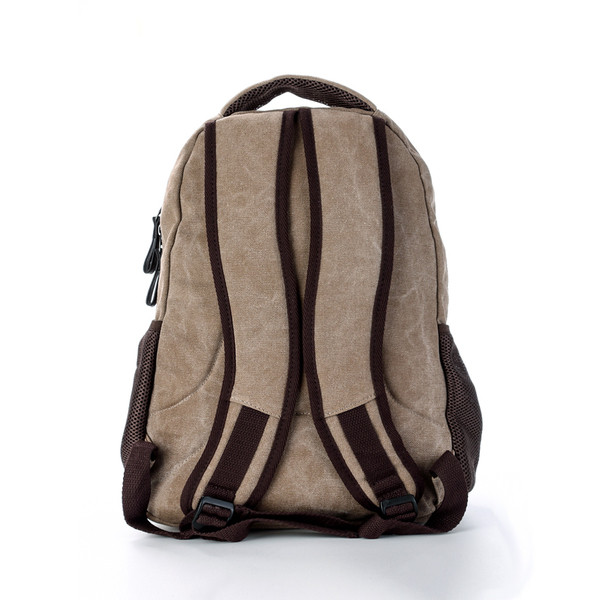 Rucsac zilnic pentru bărbați cu emblemă în două culori