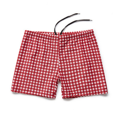 Модерни мъжки карирани бански в два цвята