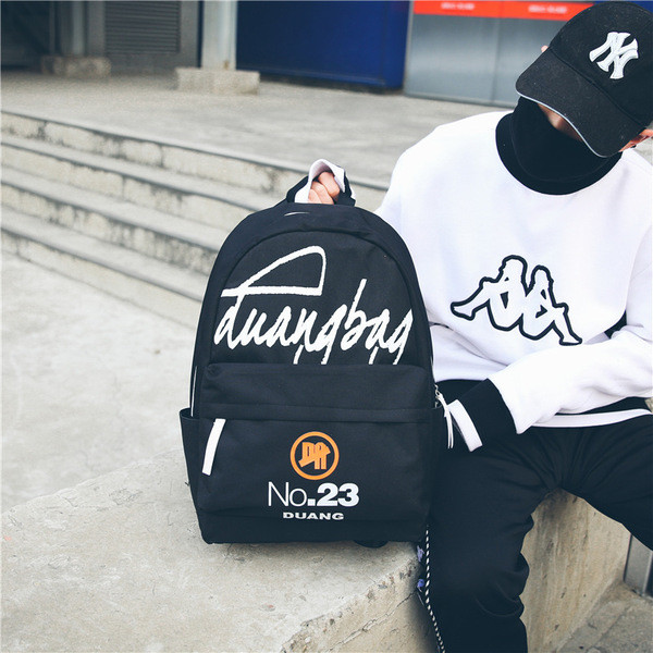 Rucsac sport pentru bărbați în patru culori cu inscripții