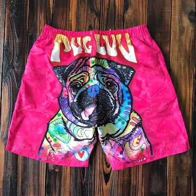 Modern férfi fürdőruha rátéttel több színben