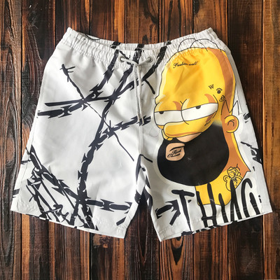 Modern férfi fürdőruha rátéttel több színben