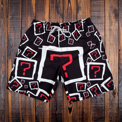 Modern férfi fürdőruha rátéttel több színben