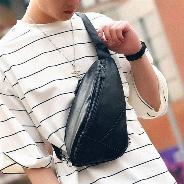 Friss férfi ekobőr táska két színben