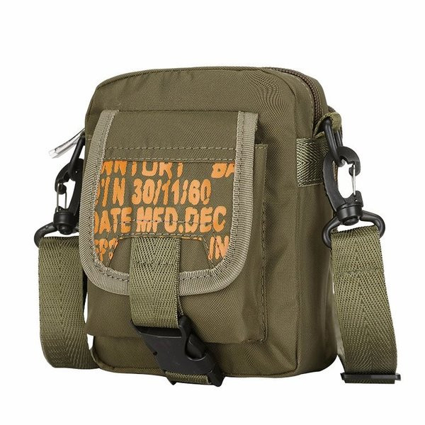 Férfi mindennapi táska két színben felirattal