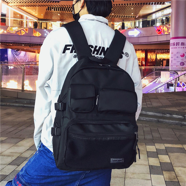 Férfi sport és hétköznapi hátizsák két színben