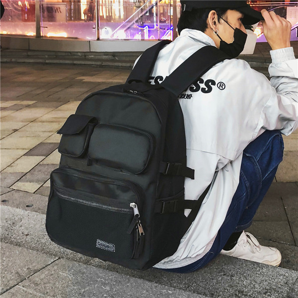 Férfi sport és hétköznapi hátizsák két színben