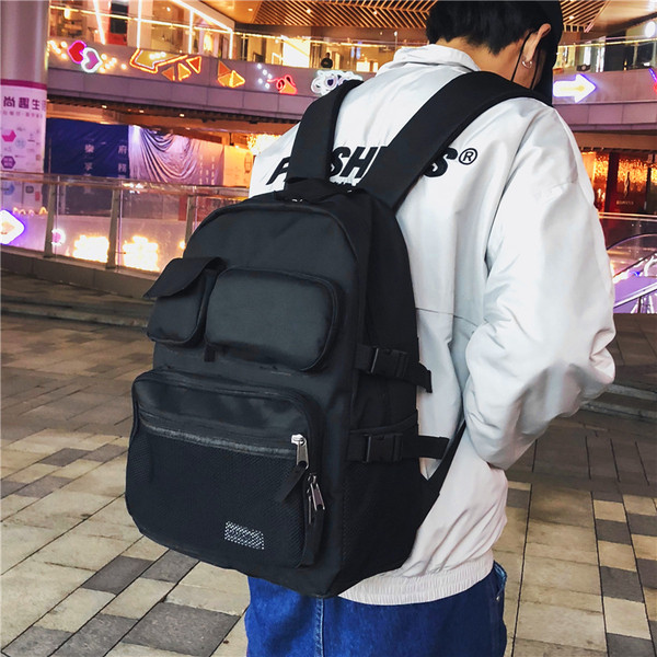 Férfi sport és hétköznapi hátizsák két színben