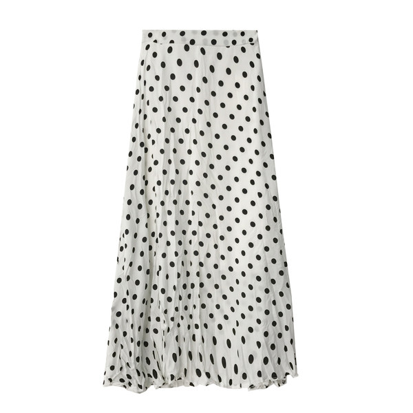 Női szoknya két színben, mintával