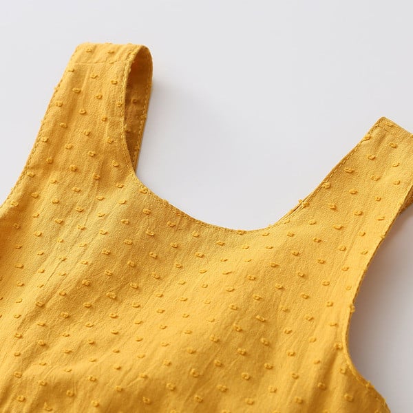 Modern gyerekruha sárga színű szalaggal