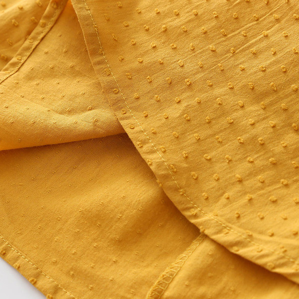 Modern gyerekruha sárga színű szalaggal