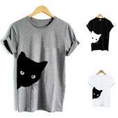 Tricou casual dama cu decolteu O in mai multe culori cu aplicatie